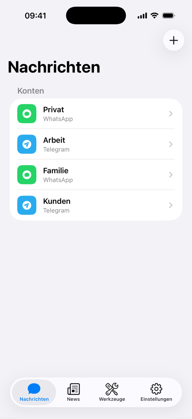 ChatDock app screenshot