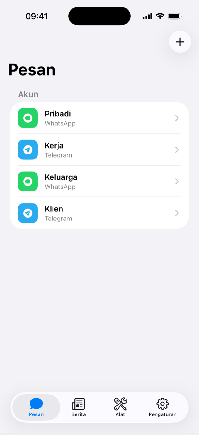 ChatDock app screenshot