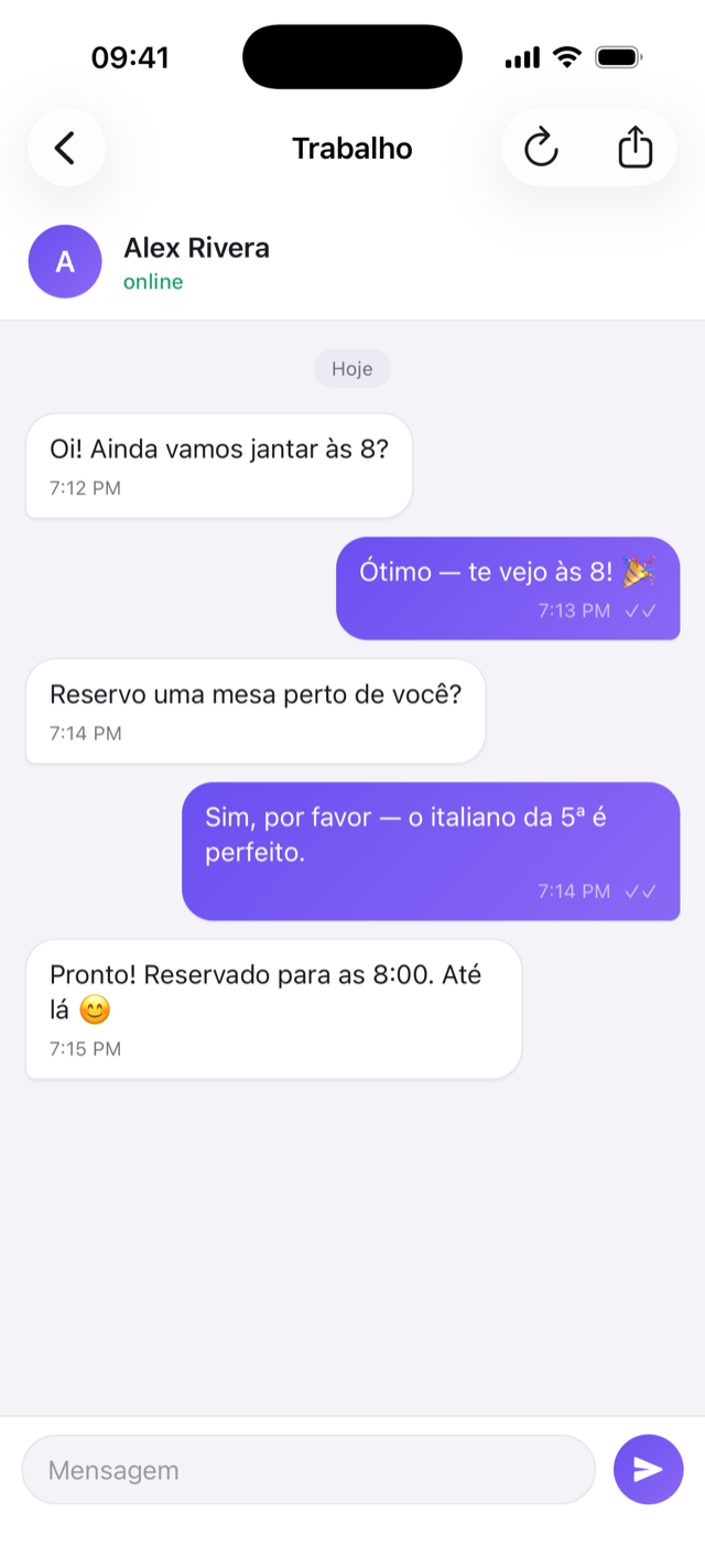 ChatDock app screenshot