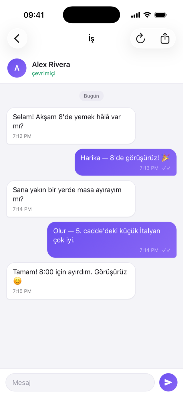ChatDock app screenshot