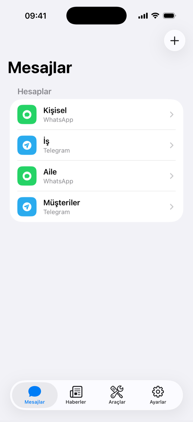 ChatDock app screenshot